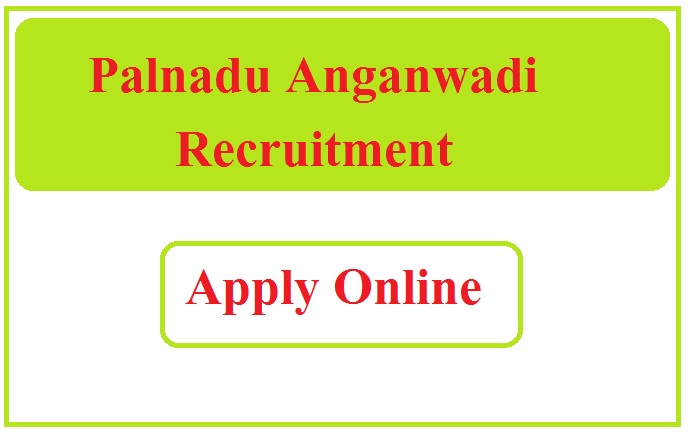 Palnadu Anganwadi Recruitment 2023