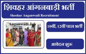 शिवहर आंगनबाड़ी भर्ती 2023 Sheohar Anganwadi Recruitment 2023